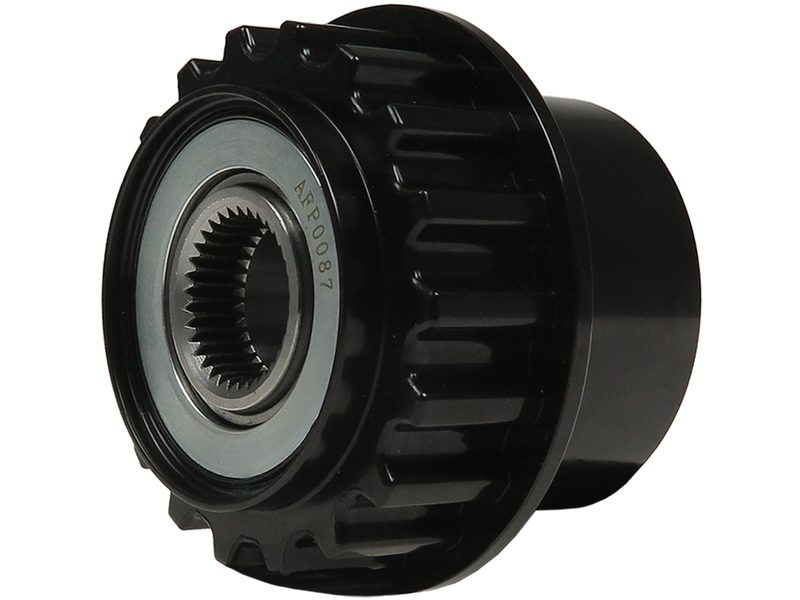 Alternator freewheel pulley
