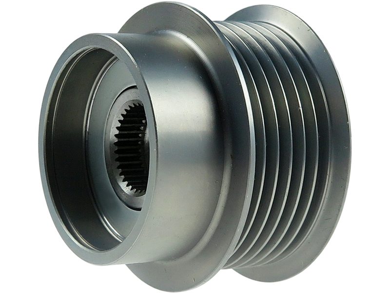 Alternator freewheel pulley