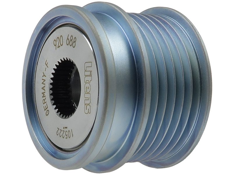 Alternator freewheel pulley