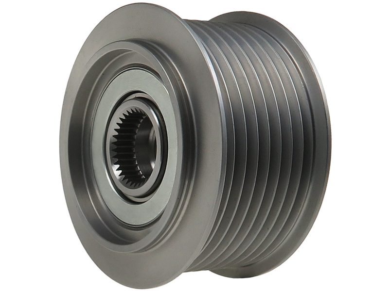 Alternator freewheel pulley