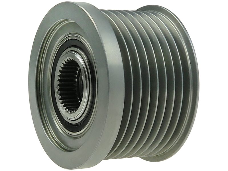 Alternator freewheel pulley