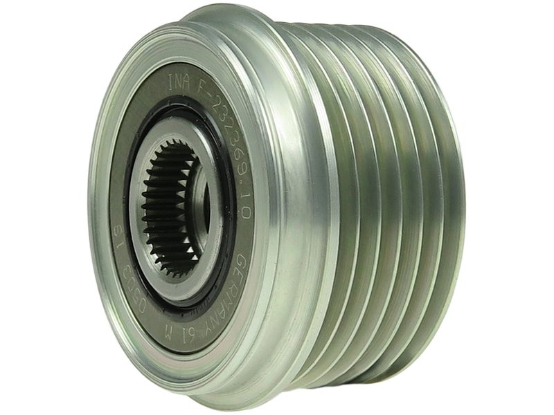 Alternator freewheel pulley