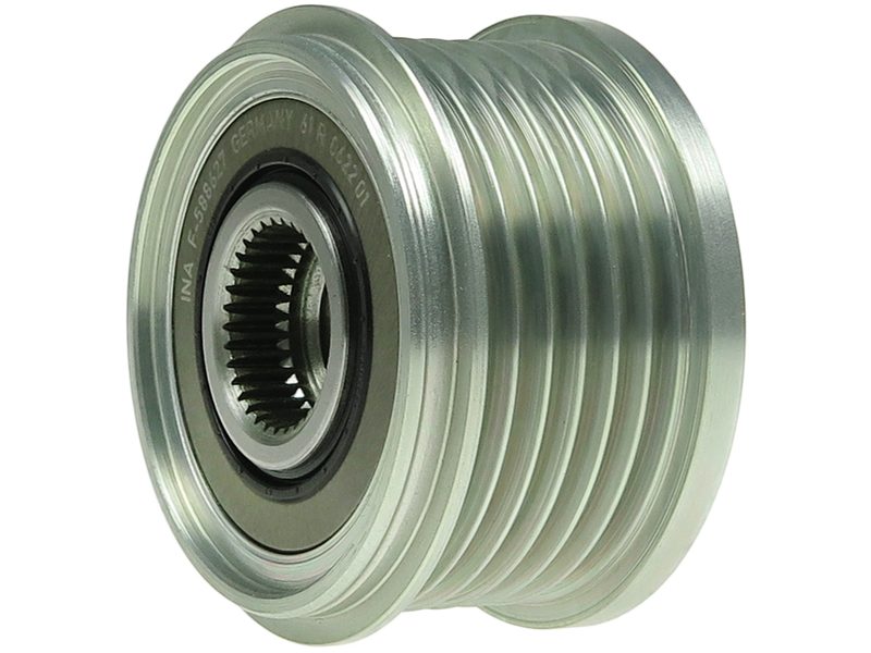 Alternator freewheel pulley
