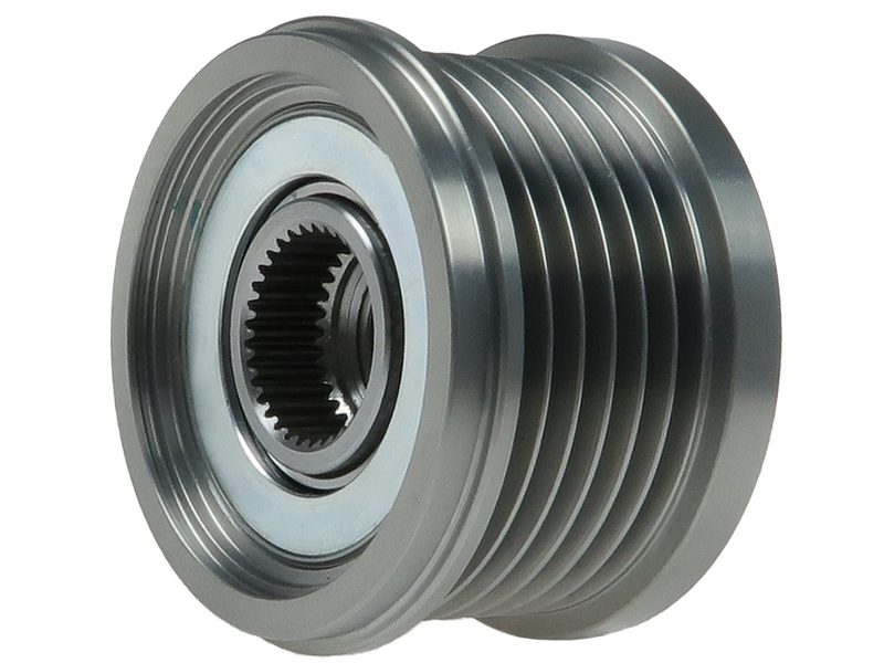 Alternator freewheel pulley