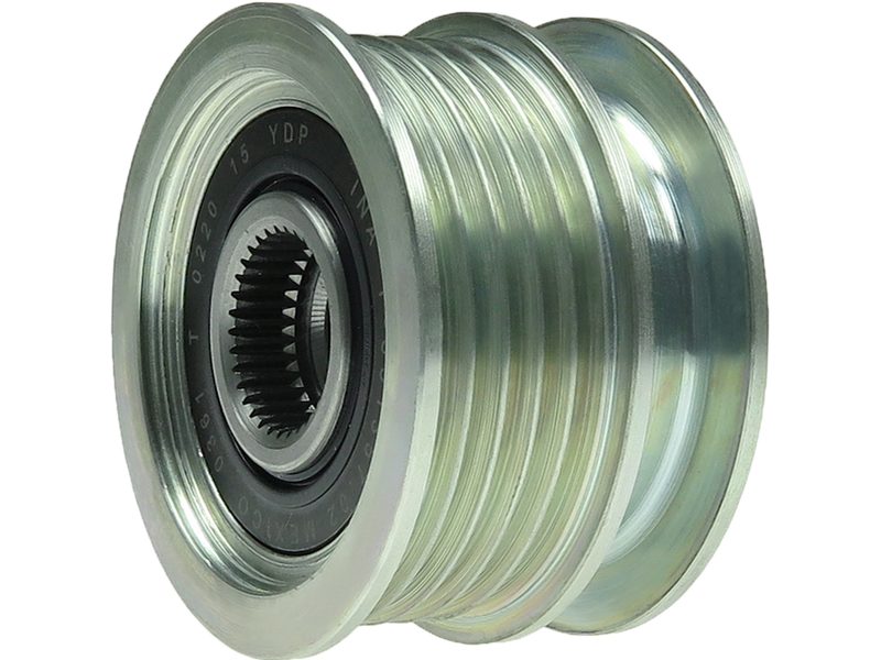Alternator freewheel pulley