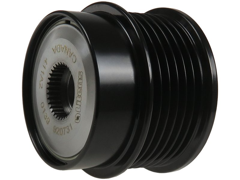 Alternator freewheel pulley