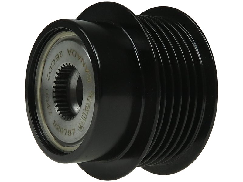 Alternator freewheel pulley