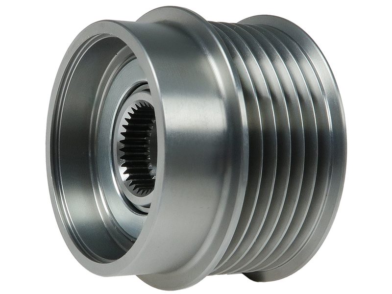 Alternator freewheel pulley