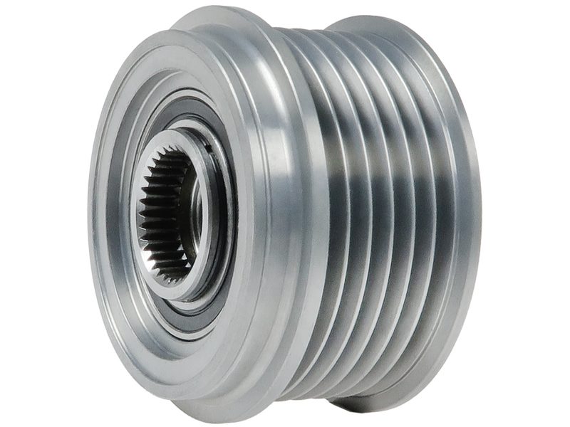 Alternator freewheel pulley