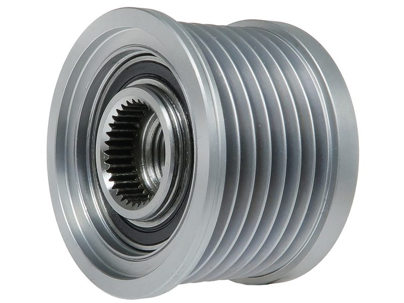 Alternator freewheel pulley