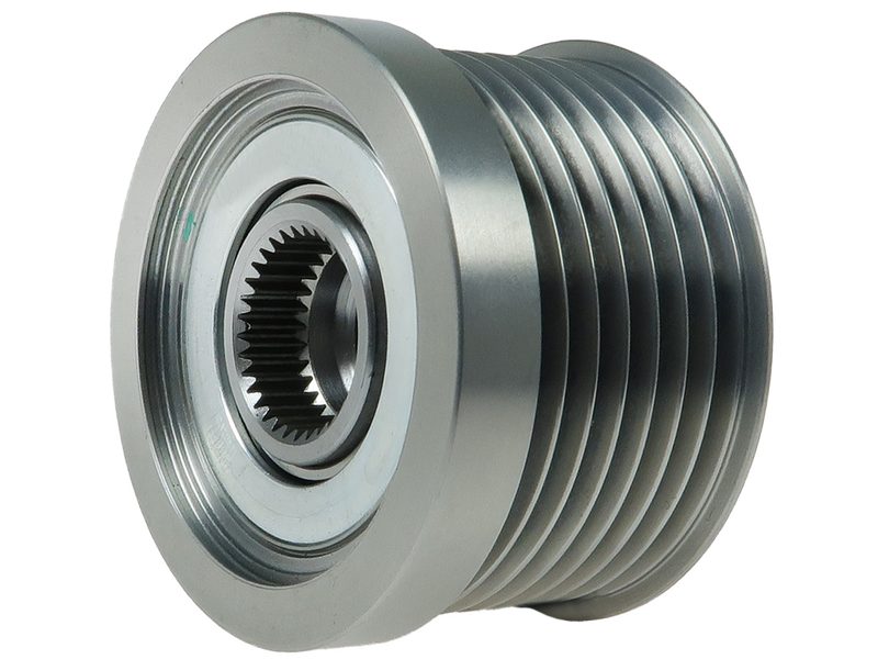 Alternator freewheel pulley