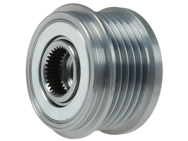 Alternator freewheel pulley