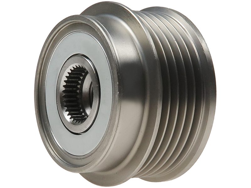 Alternator freewheel pulley