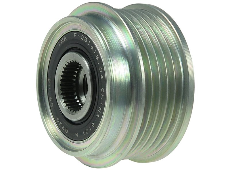 Alternator freewheel pulley