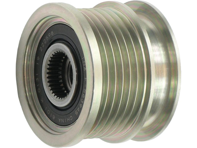 Alternator freewheel pulley