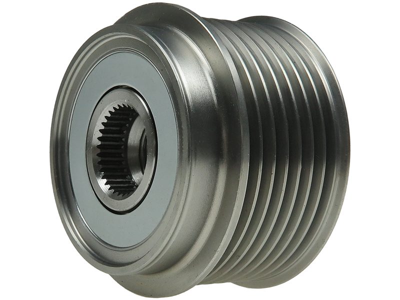 Alternator freewheel pulley