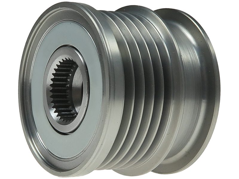 Alternator freewheel pulley