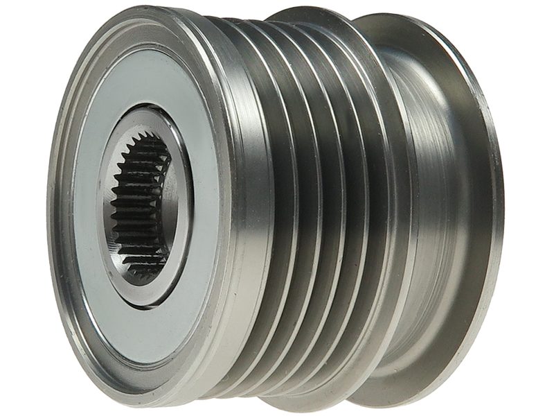 Alternator freewheel pulley