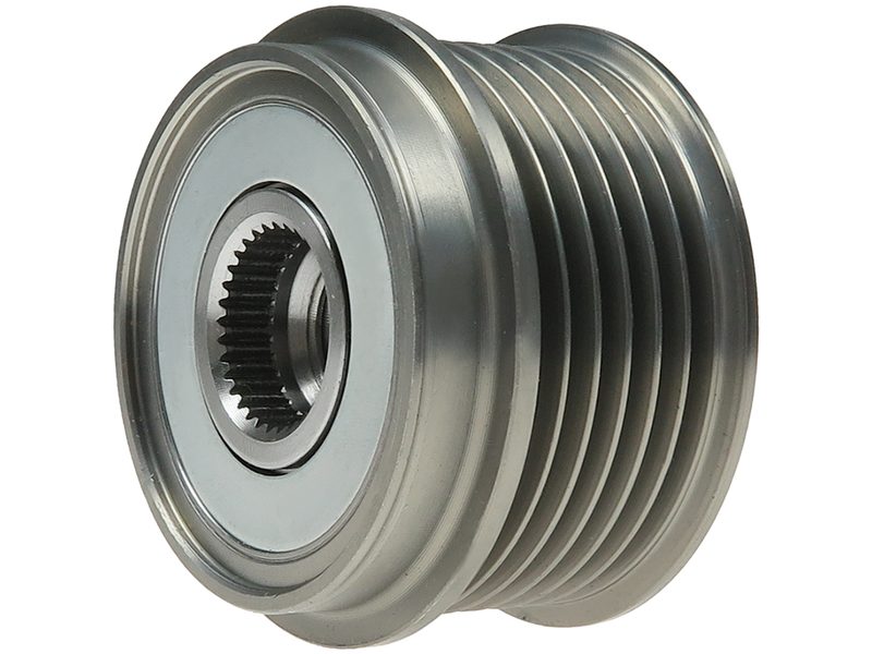 Alternator freewheel pulley