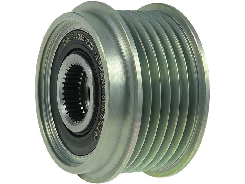 Alternator freewheel pulley