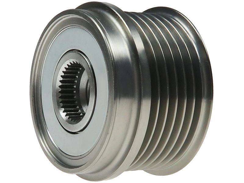 Alternator freewheel pulley