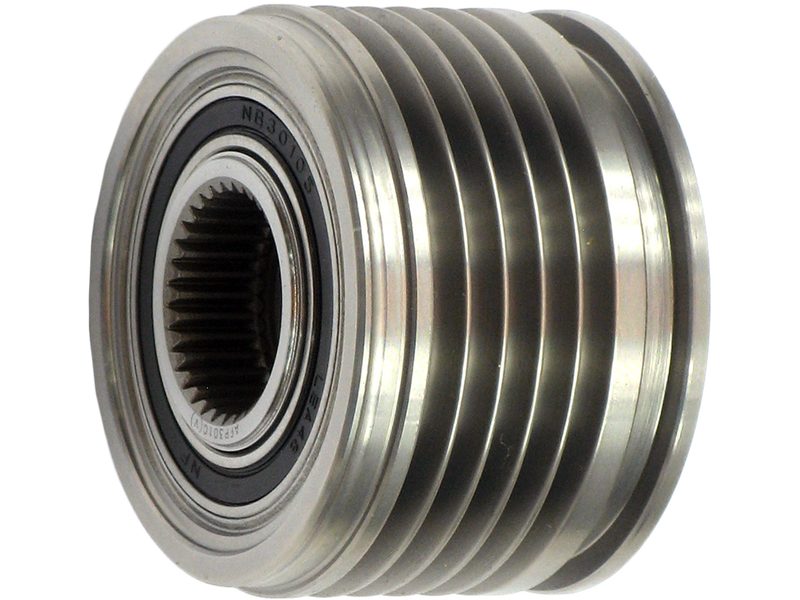 Alternator freewheel pulley