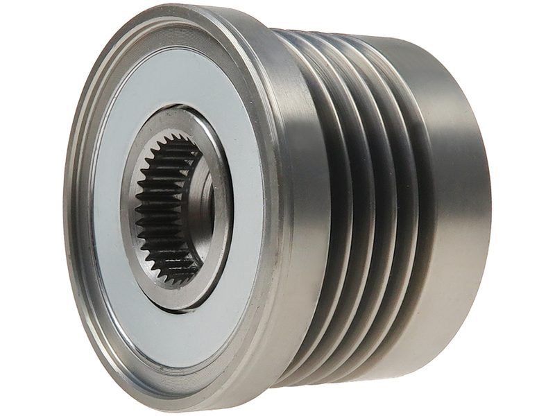 Alternator freewheel pulley
