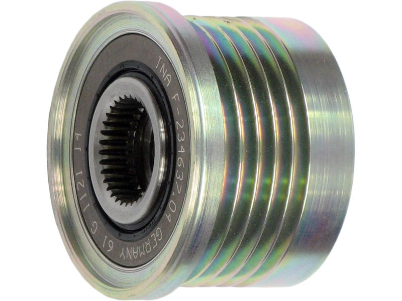 Alternator freewheel pulley