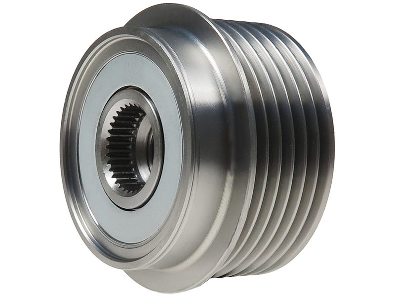 Alternator freewheel pulley