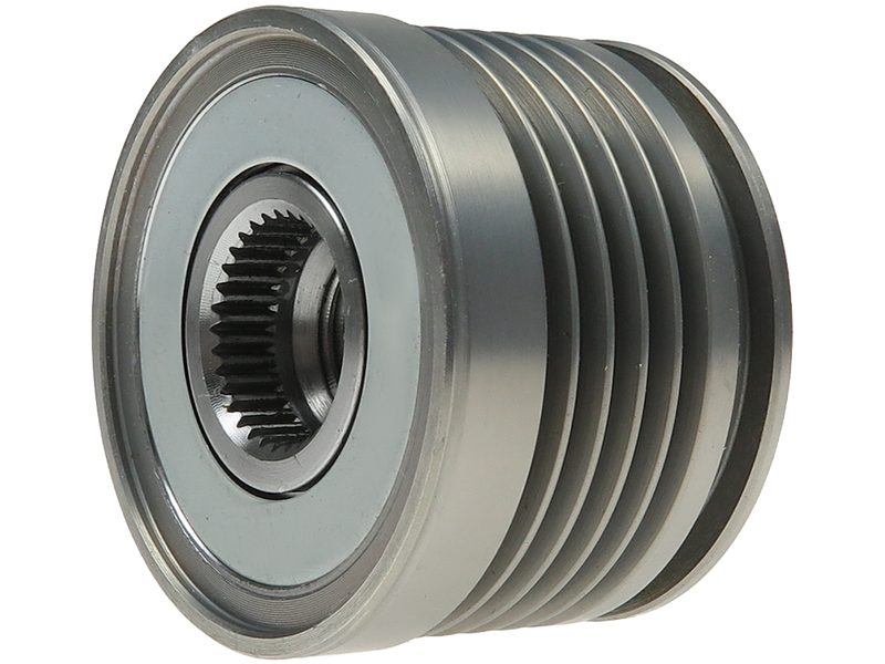 Alternator freewheel pulley