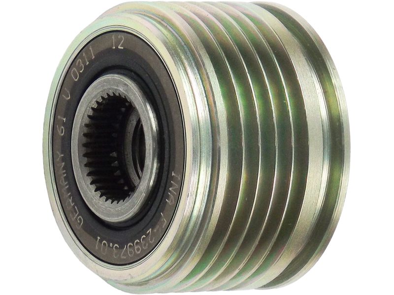 Alternator freewheel pulley