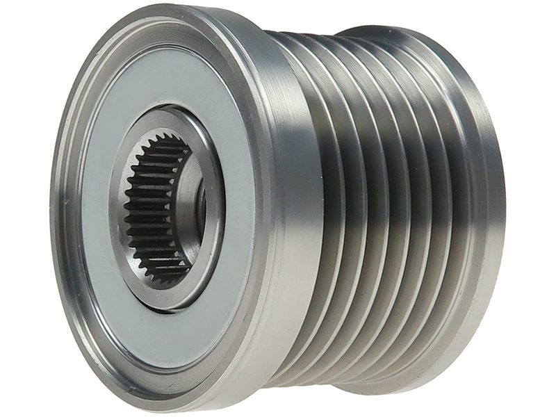 Alternator freewheel pulley