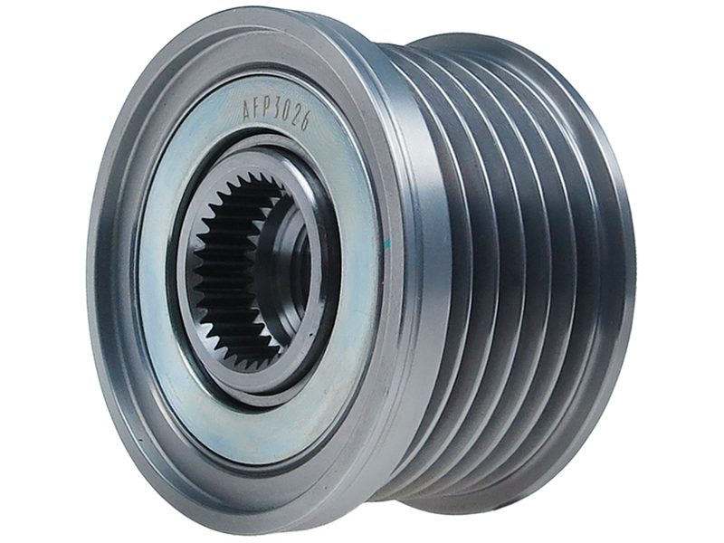 Alternator freewheel pulley