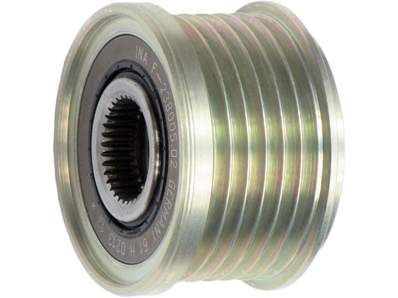 Alternator freewheel pulley
