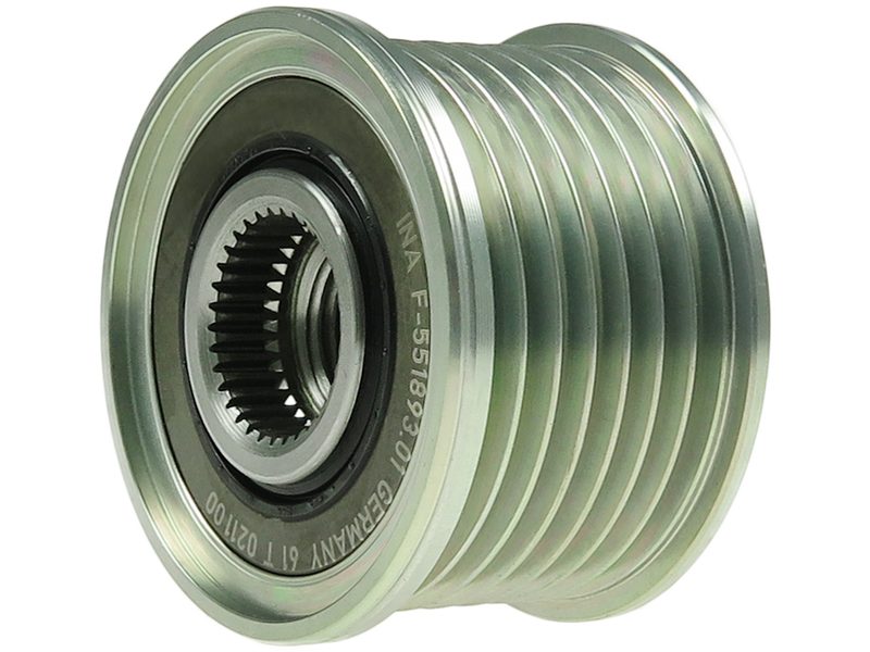 Alternator freewheel pulley