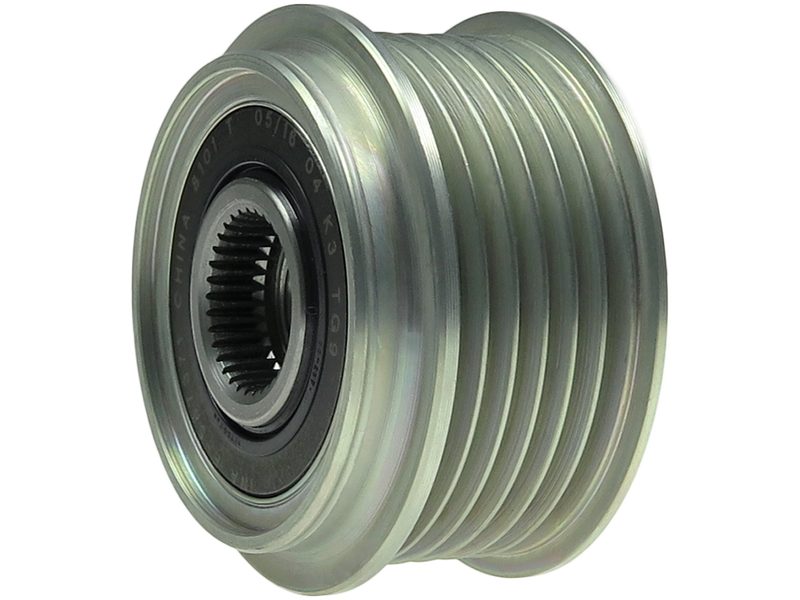 Alternator freewheel pulley