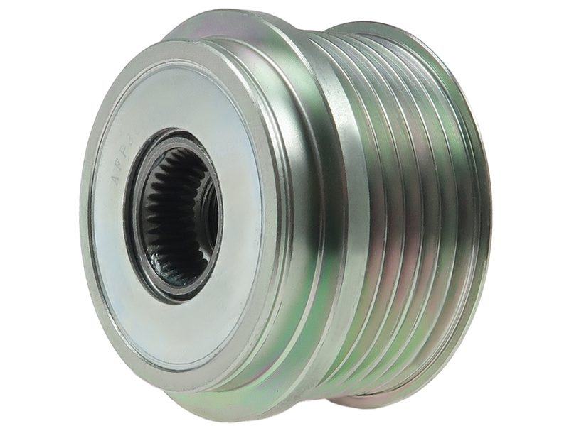 Alternator freewheel pulley