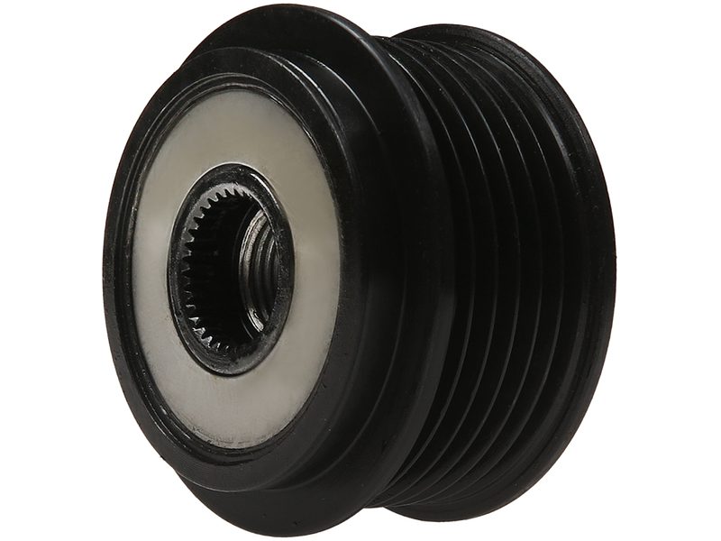 Alternator freewheel pulley
