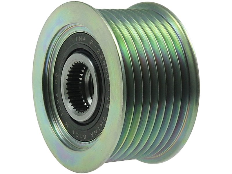 Alternator freewheel pulley