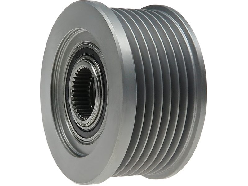 Alternator freewheel pulley