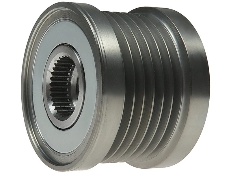 Alternator freewheel pulley