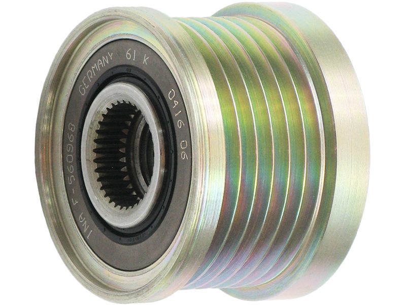 Alternator freewheel pulley