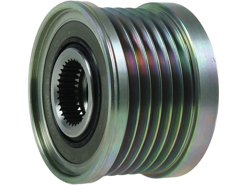Alternator freewheel pulley