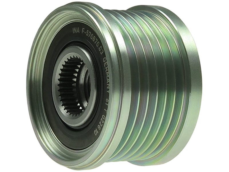 Alternator freewheel pulley