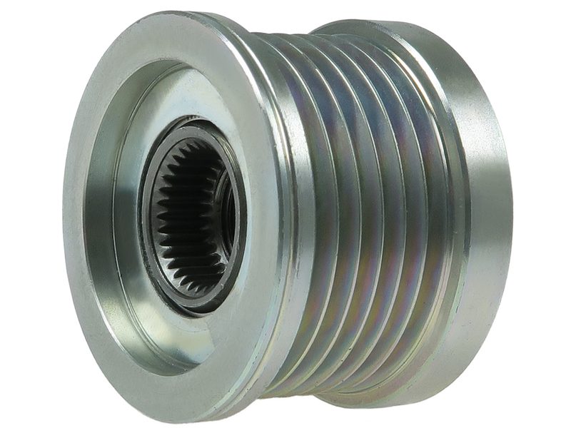 Alternator freewheel pulley