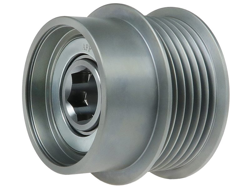 Alternator freewheel pulley