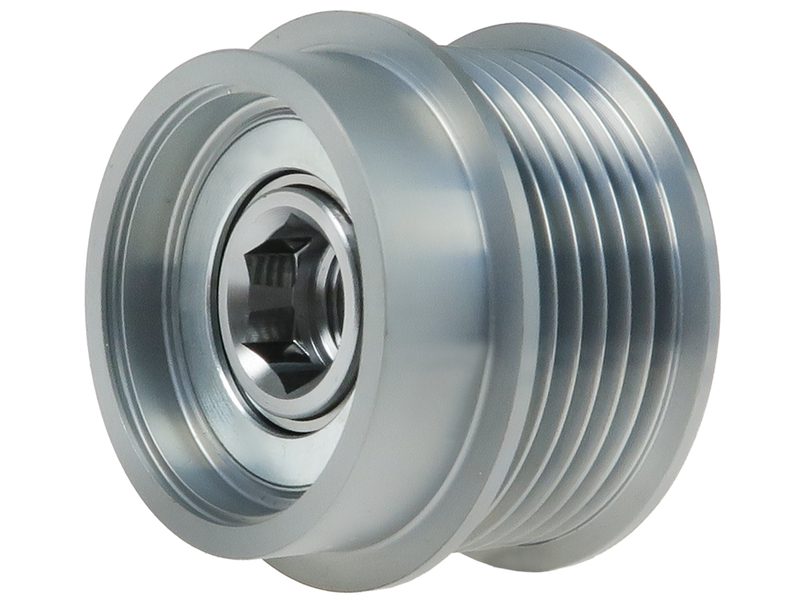 Alternator freewheel pulley