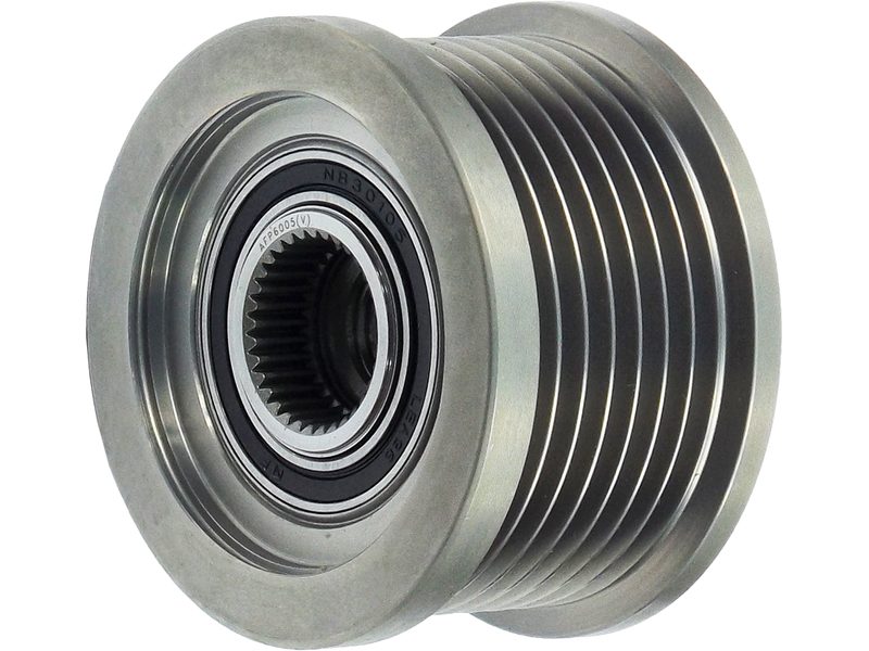 Alternator freewheel pulley