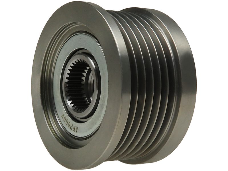Alternator freewheel pulley