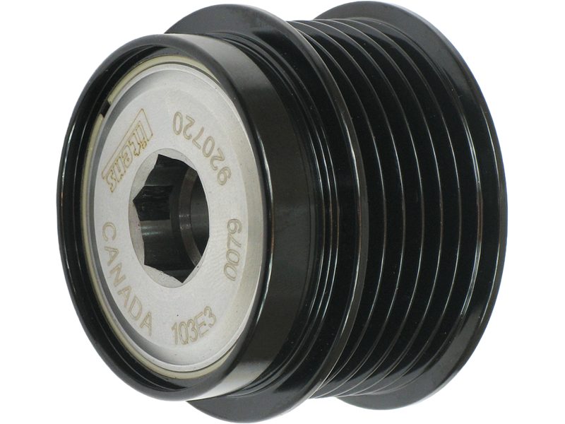 Alternator freewheel pulley